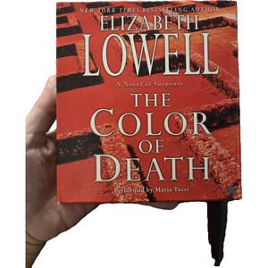 The Color of Death - Elizabeth Lowell Novel of Suspense Audiobook CD Romance